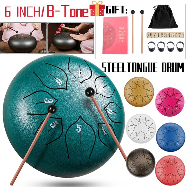 Large steel 2024 tongue drum