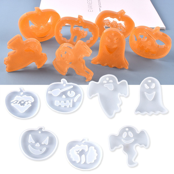 Halloween Earrings Ghost Resin Earrings Molds Silicone Epoxy Resin