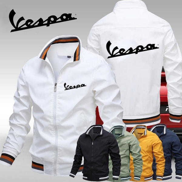 Fashion Vespa Motorcycle Racing Jacket Men Women Waterproof Sports ...