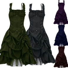 Sleeveless dress, Goth, Plus Size, Lolita fashion