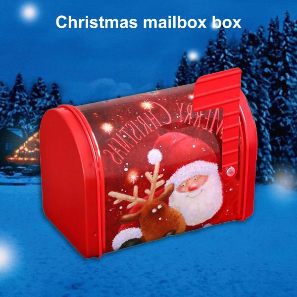 Great Candy Jar Sturdy Food Grade Christmas Santa Mailbox Cookie