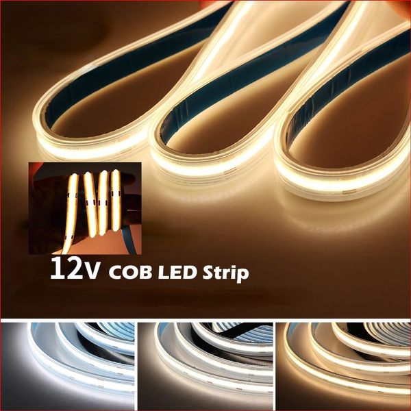 5/3/2/1M COB LED Strip Light 480 LEDs High Density Flexible COB