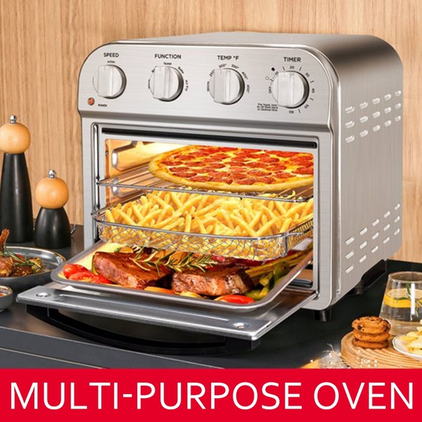 4-Slice Toaster Oven with Natural Convection, Bake, Broil, Toast