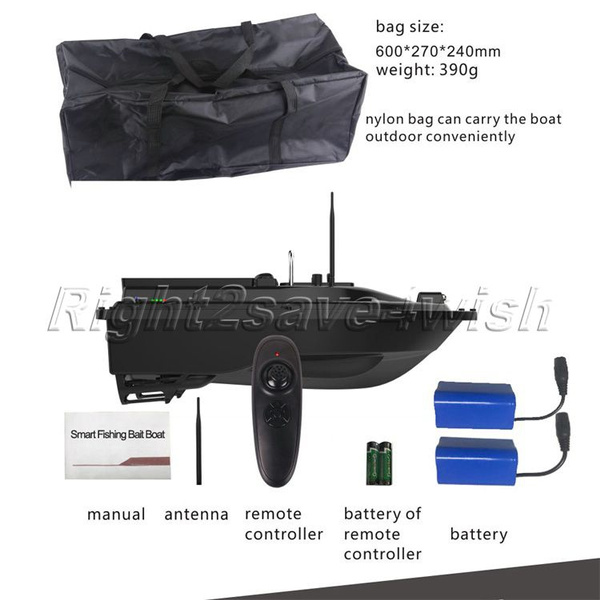 500M RC Wireless Fishing Bait Boat RC Fish Finder Rowing Nesting