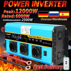 12v230veupowerinverter, 12000wpowerinverter, Remote Controls, usb