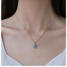 Blues, clavicle  chain, Chain Necklace, Star