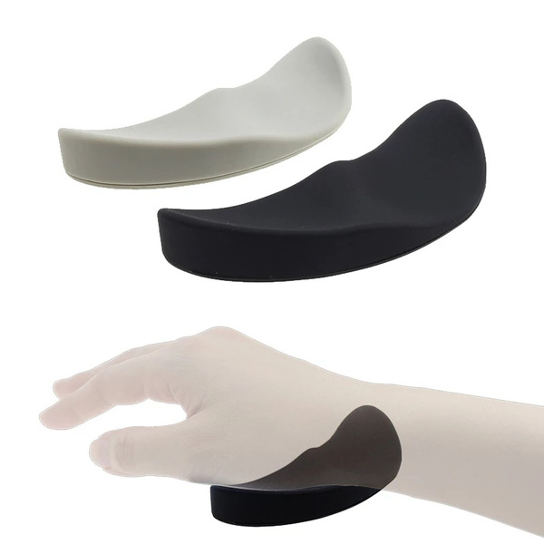 Ergonomic Mouse Pads Silicon Gel Non-Slip Streamline Wrist Rest