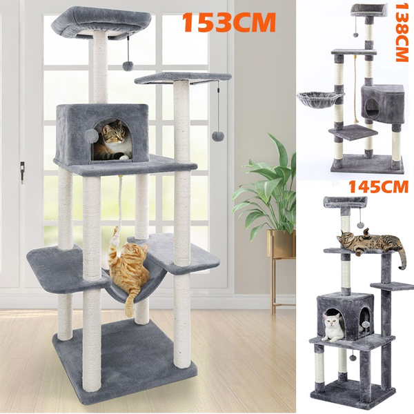 Cat indoor climbing top frame