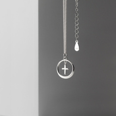 Sterling, sterling silver, Cross necklace, Cross Pendant