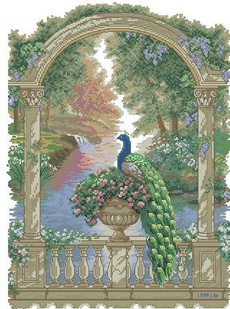 peacock, Flowers, Tops, Sewing