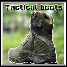 combat boots, Outdoor, Leather Boots, Combat