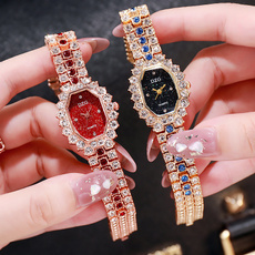 Bracelet, DIAMOND, Casual Watches, montrefemme