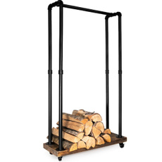 log, firewood, Storage, cart