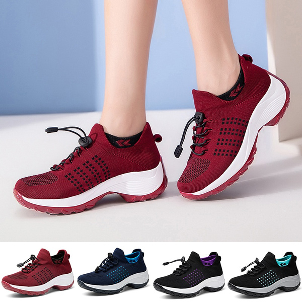 Women's Fashion Sports Leisure Running Shoes Lightweight Cushioning