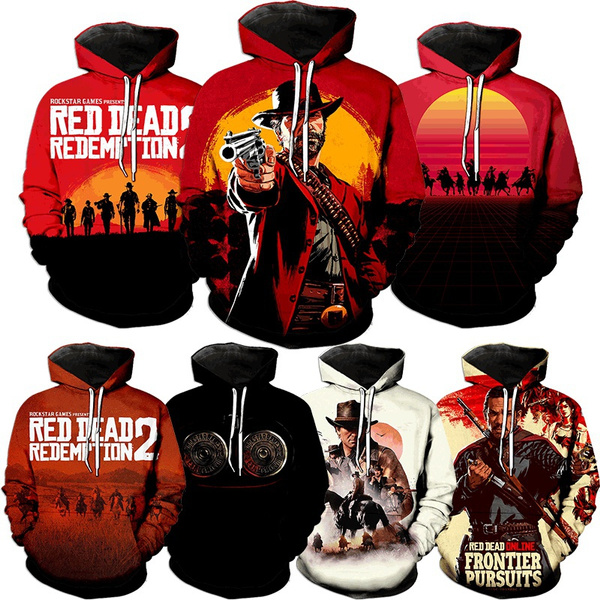 Red dead sales redemption sweatshirt