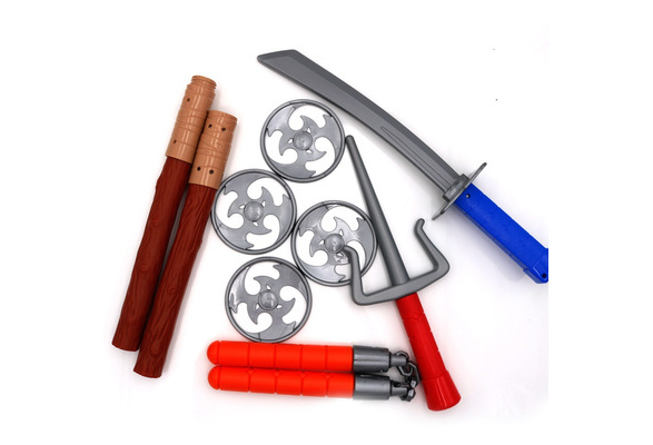 Ninja Set, Special Samurai Sword, Ninja Swords, Nunchucks, Ninja Special  Toy Weapon And Equipment 