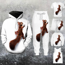 3d sweatshirt men, Shorts, squirrel, pants