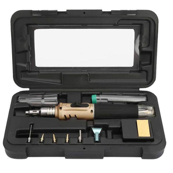 HS1115K Gas Soldering Iron Kit HS1115K Multifunction Butane Gas