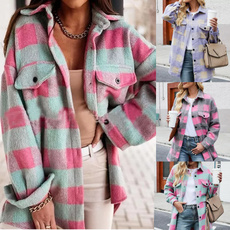 woolen, woolenshirt, plaidcoat, Fashion