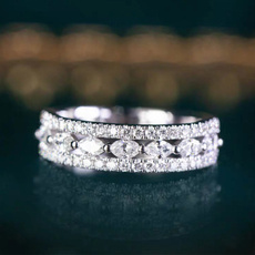 Sterling, DIAMOND, Princess, Engagement Ring