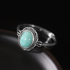 Sterling, Turquoise, Jewelry, Vintage