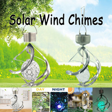 solarwindchime, solarlight, solargardenlight, Garden