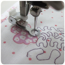 crossstitch, feetsewingmachine, Sewing, springloadedaction