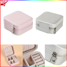 case, Box, jewelrystorageorganizer, leatherstoragecase