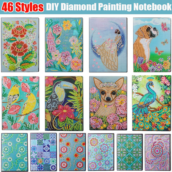 DIY Diamond Painting Notebook Special Shape Diary Notebook Kit Mosaic  Embroidery