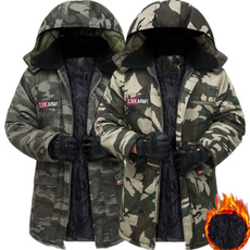 windproofjacket, hooded, hooded coat, camouflage