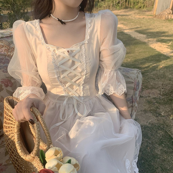 Summer Lace Dresses For Women Casual 