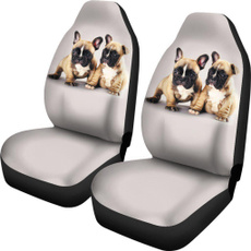 bucketseatcover, carseatcover, patterncarseatcover, couplefrenchbulldogcarseatcover