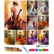 paintbynumber, diypaintbynumber, Fashion, adultpaintbynumberkitsoncanva