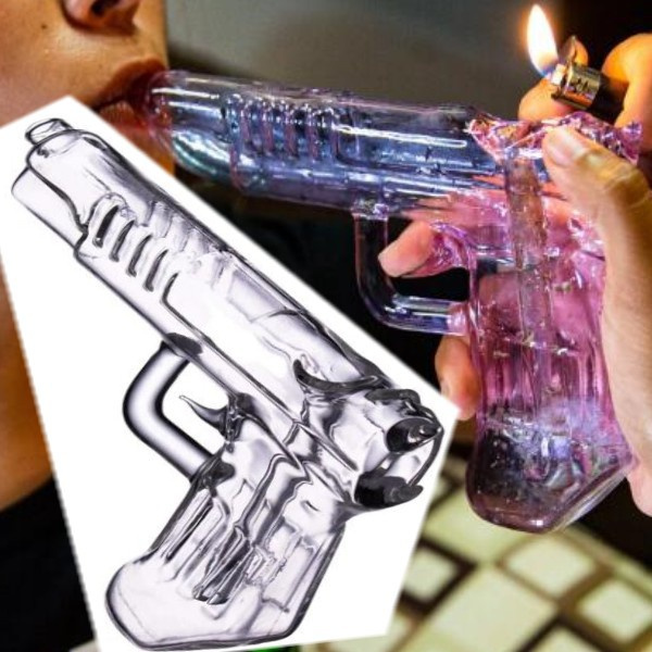Smoking Gun Glass Bubbler