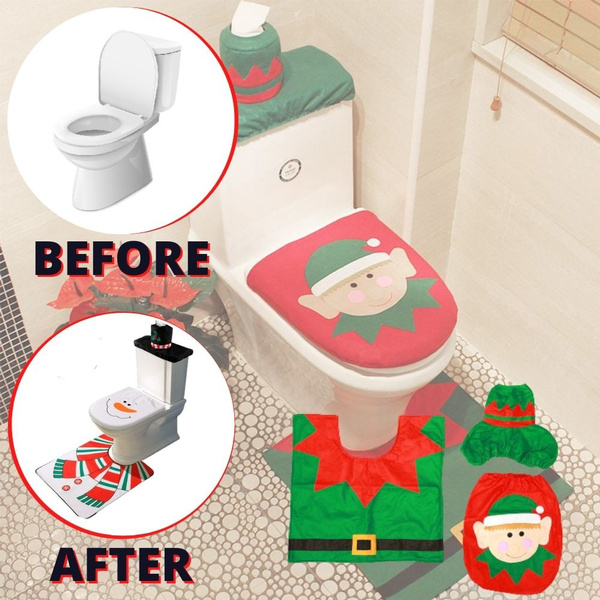 Santa toilet seat discount cover