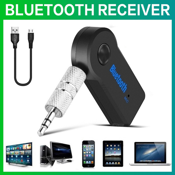 Car Bluetooth Music Receiver Universal 3.5mm Streaming Wireless
