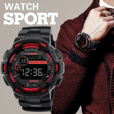 LED Watch, Ao Ar Livre, led, Waterproof Watch