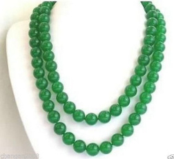 Bead, 8MM, Green, Jewelry