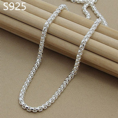 Sterling, Box, Chain Necklace, necklaces for men
