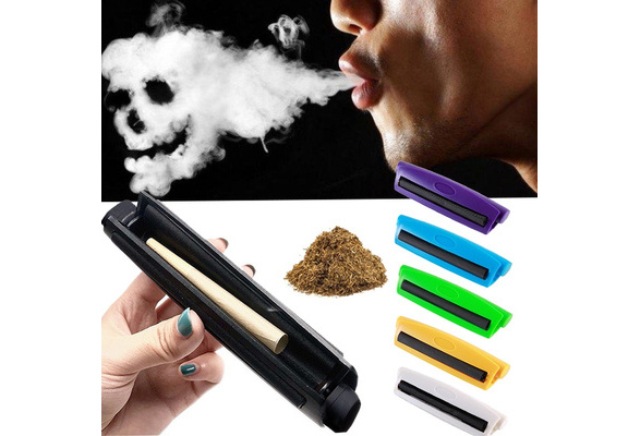 Portable Manual Tobacco Joint Roller Cone Cigarette Rolling Machine for  110mm Smoking Rolling Papers Cigarette Maker DIY Tools