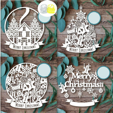 scrapbookingmold, stencil, Scrapbooking, Christmas