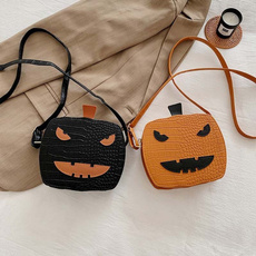 Shoulder Bags, pumpkinlamp, halloweengift, Mini