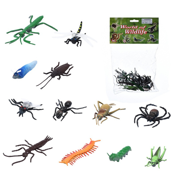 Luminous Insect Model Different Size Caterpillar Tricky Insect Animal ...