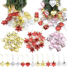 Heart, Star, Ornament, Decor