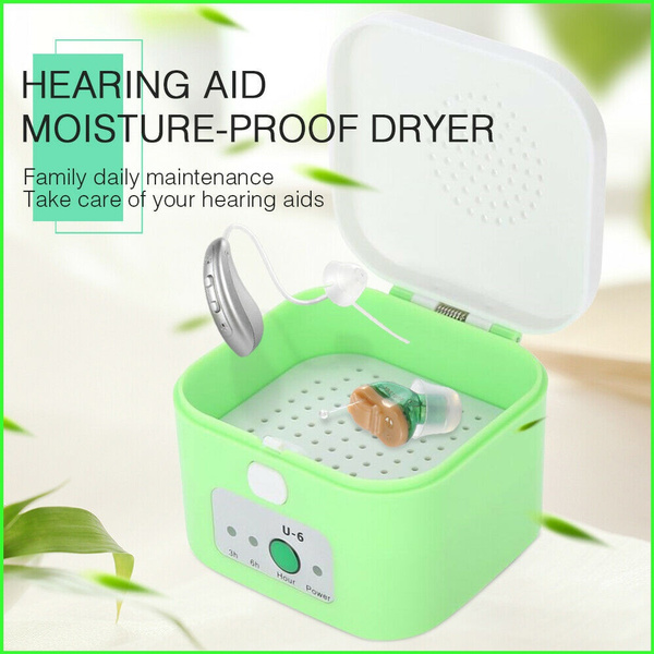 Hearing Aids Electronic Drying Case Electronic Product Jewelry Drying Box Dryer Sweat Clean 8976