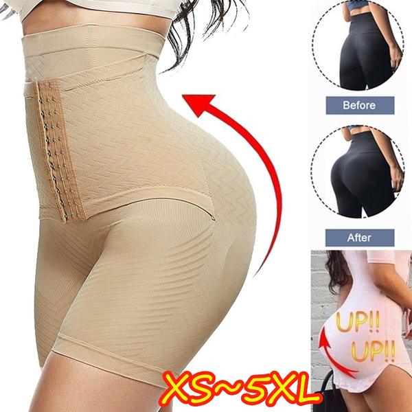 Plus Size XS~5XL Women Ultra Strong Shaping Pants Tummy Control Shapewear  Seamless Shaper Wear High Waist Shaping Panty Suit Fat Burn Body Shaping  Underwear