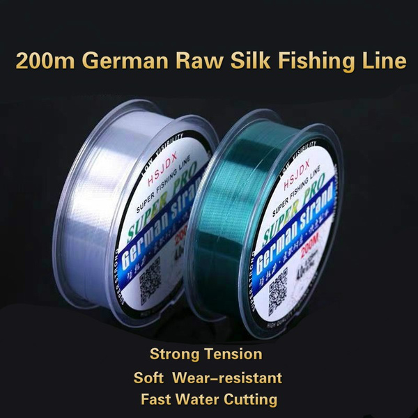 200M Invisible Fishing Line Fluorocarbon Coated Fishing Line High