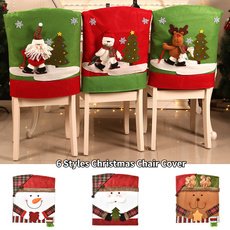 chaircover, Fabric, Santa Claus, Cover