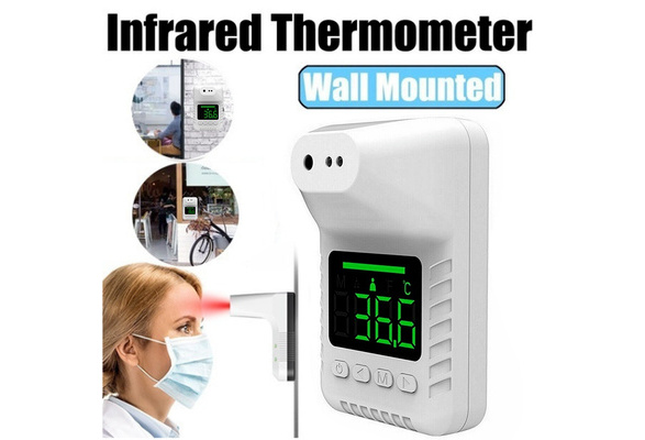 Fast Wall Mount Digital Infrared Thermometer Automatic Non Contact Forehead  US