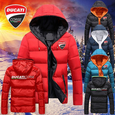 motorcyclejacket, hooded, Winter, zipperjacket